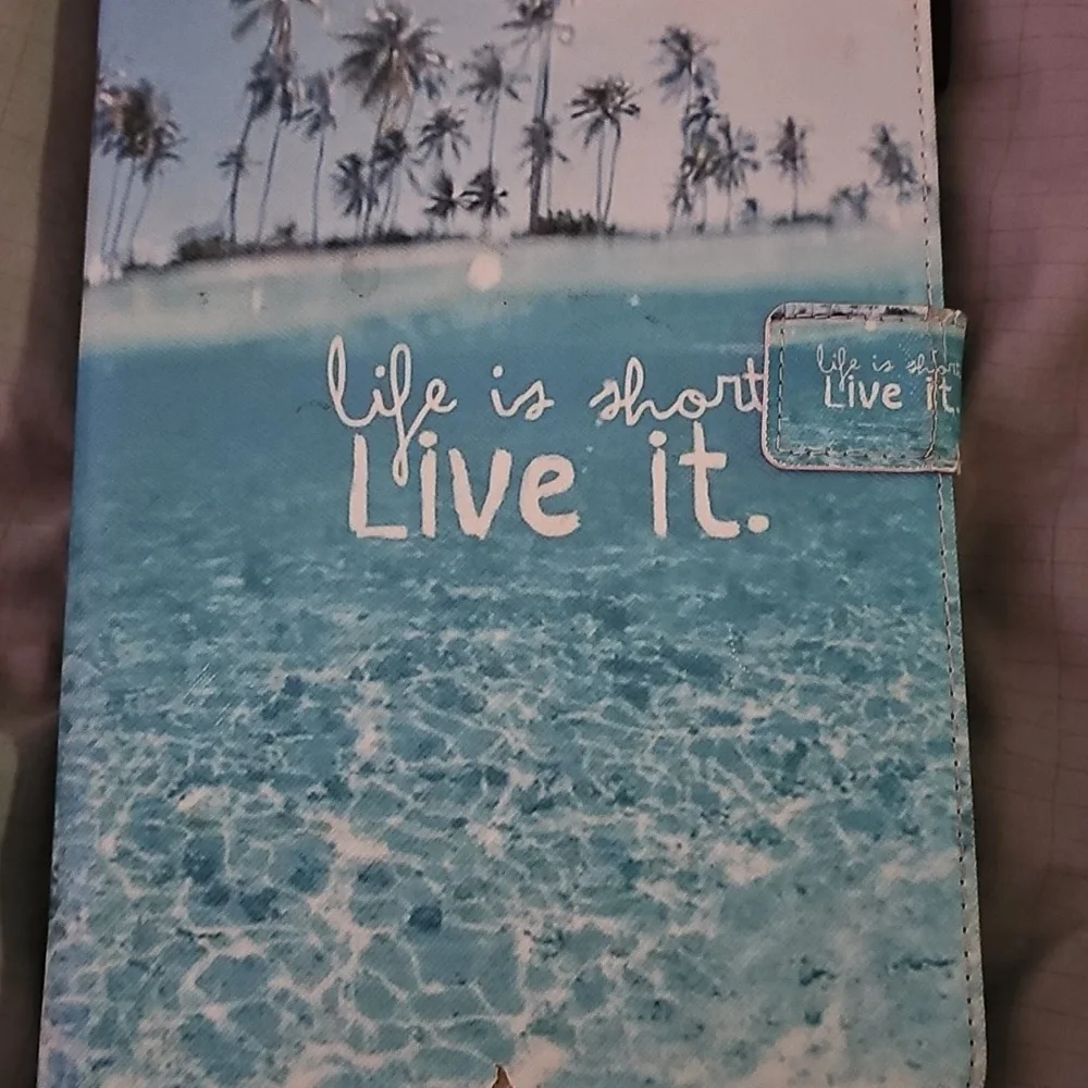 Samsung Galaxy Tab A - Black With Blue Case (2019) 10.1